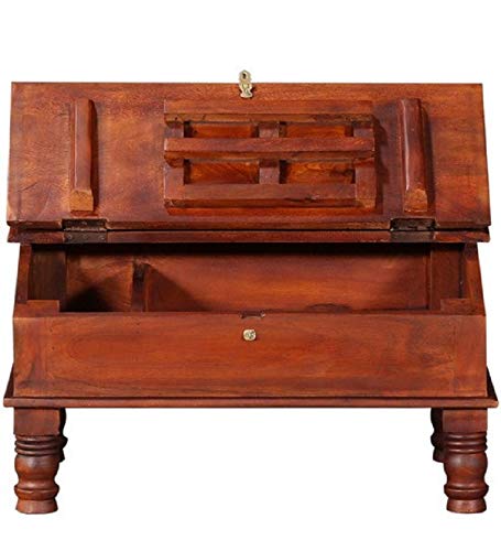 Rukmaajeee Sheesham Wood Study & Computer Table | Fully Assembled