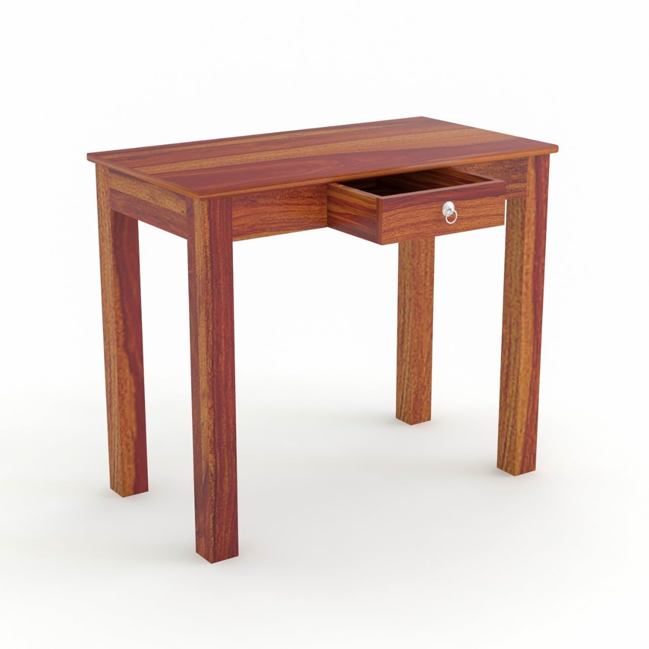 Rukmaajee Solid Sheesham Wood Study Table | Console Table with Drawer