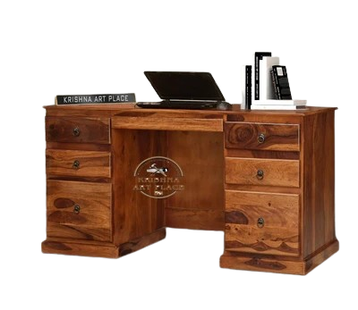 Rukmaajee Furniture Two Drawer & One Box Robotic Study Table in