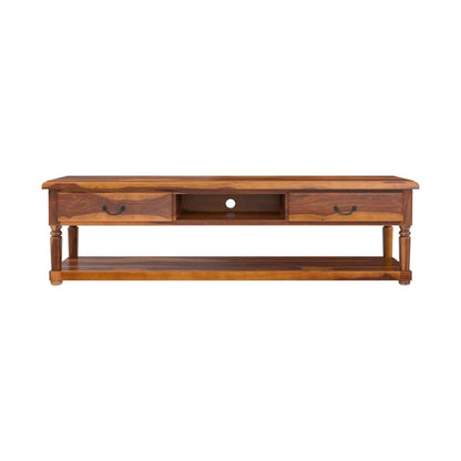 Rukmaajee Solid Sheesham Wood Tv Unit | TV Stand | TV Cabinet with