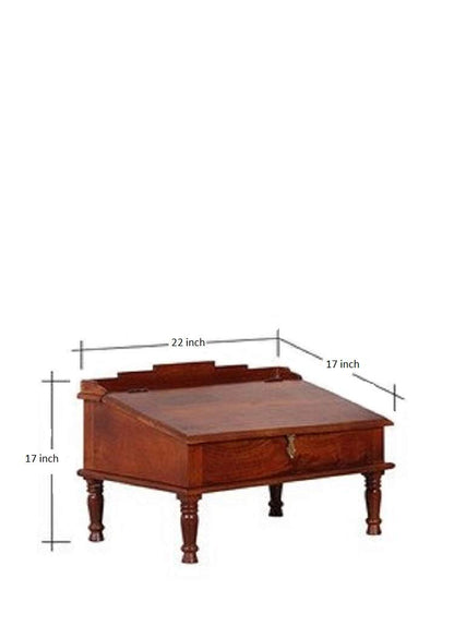 Rukmaajeee Sheesham Wood Study & Computer Table | Fully Assembled
