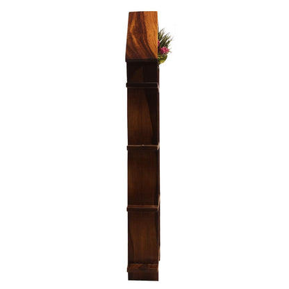 Rukmaajee Furniture Wooden Book Shelf for Wall | Wall Mounted
