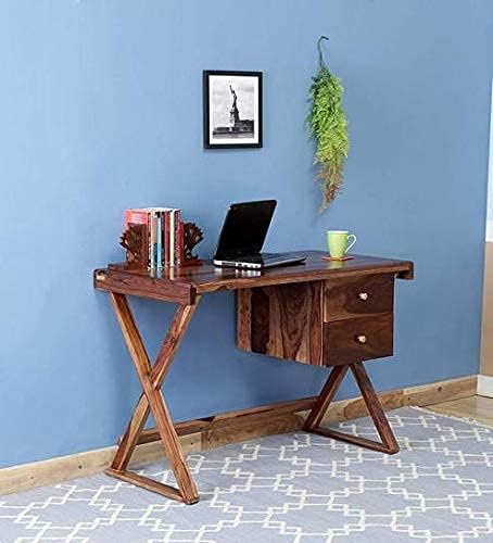 Rukmaajeee Solid Sheesham Wood Study Table | Laptop, Computer &