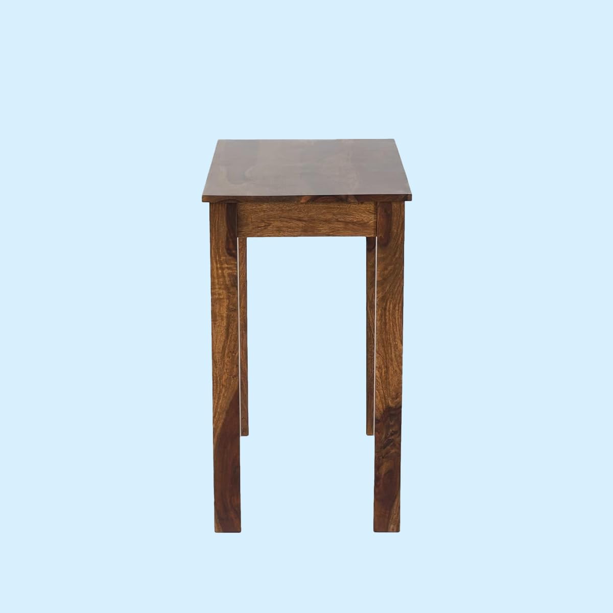 Rukmaajee Solid Sheesham Wood Study Table | Wooden Laptop Desk &