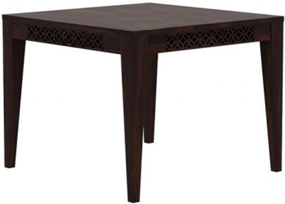Rukmaajeee Sheesham Wood 4-Seater Solid Wood Dining Table for Home,