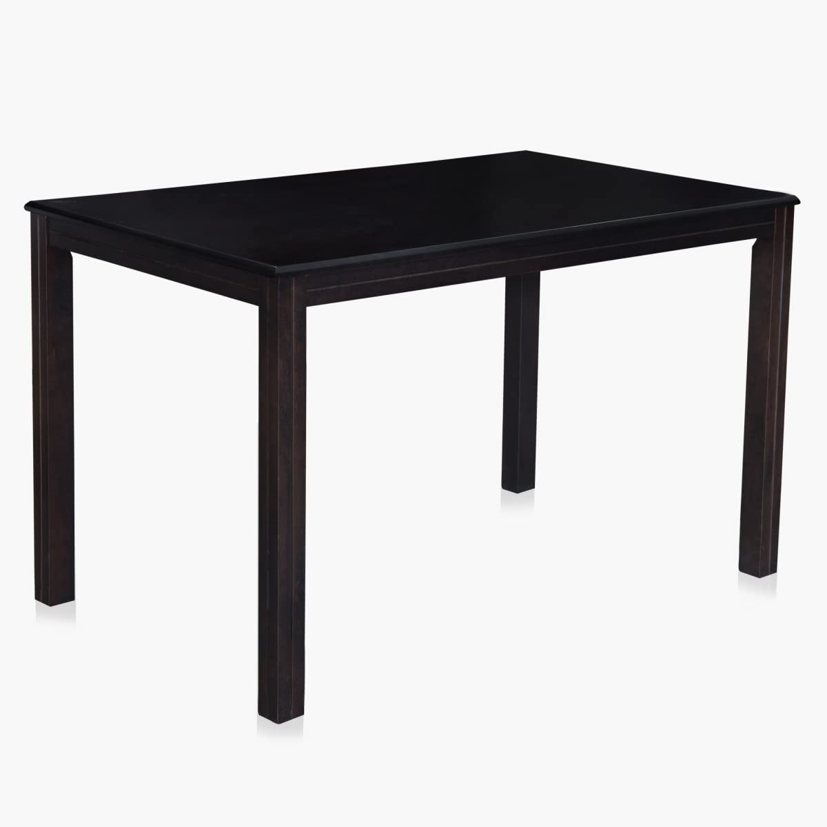 Rukmaajeee Montoya 4-Seater Engineered Wood Dining Table | Brown MDF