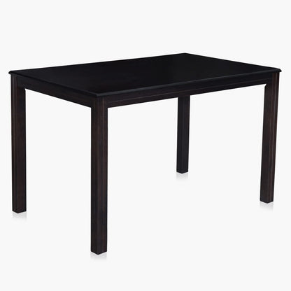 Rukmaajeee Montoya 4-Seater Engineered Wood Dining Table | Brown MDF