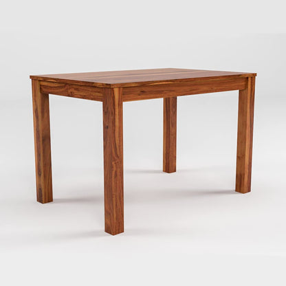 Rukmaajeee Sheesham Wood 4-Seater Dining Table | Multi-Purpose Solid