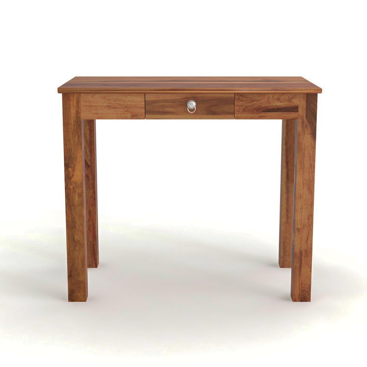 Rukmaajee Solid Sheesham Wood Study Table | Console Table with Drawer