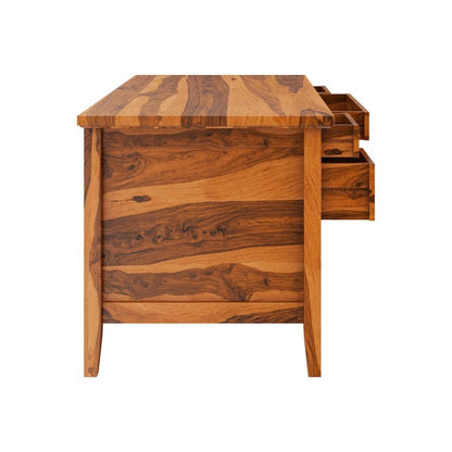 Rukmaajeee Solid Sheesham Wood Study Table | Laptop, Computer &