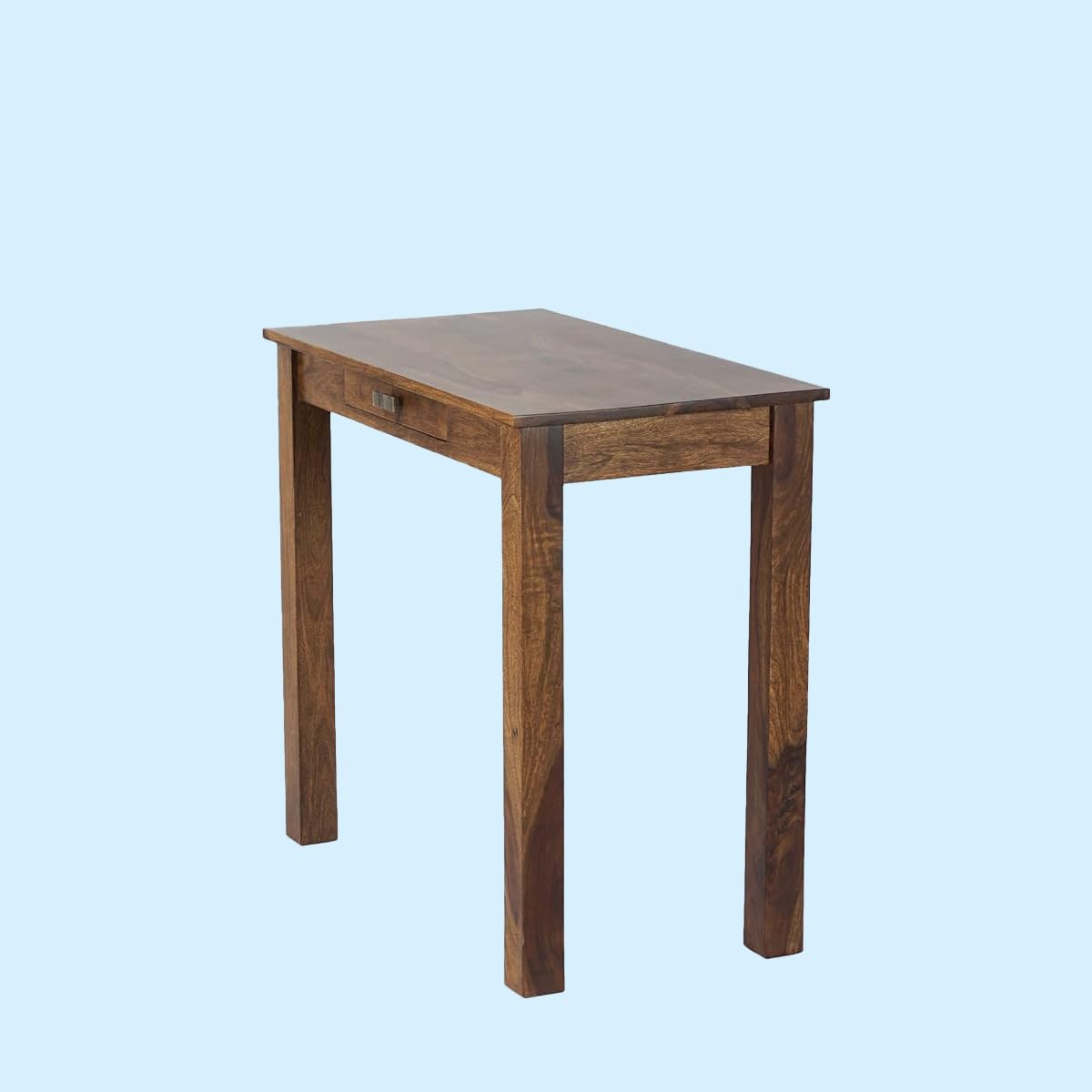 Rukmaajee Solid Sheesham Wood Study Table | Wooden Laptop Desk &