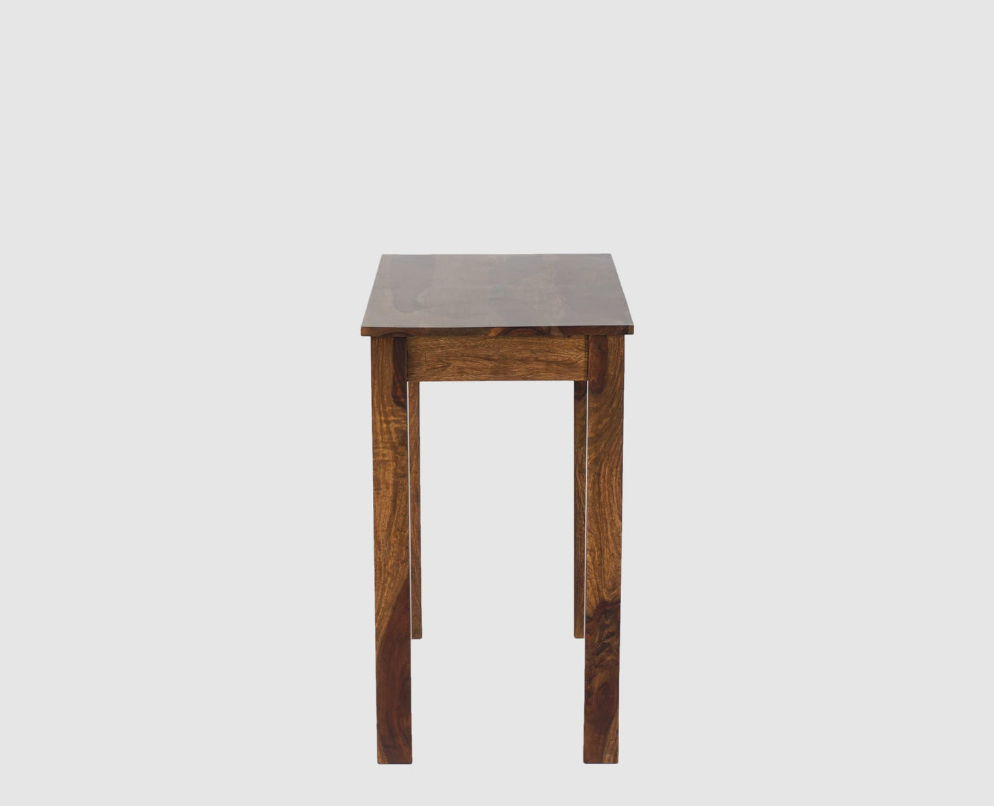 Rukmaajee Sheesham Wood One Drawer Study Table | Wooden Laptop &