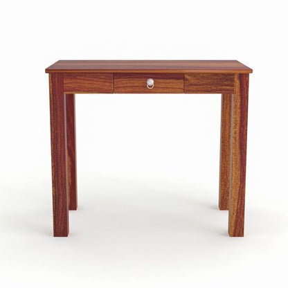 Rukmaajee Solid Sheesham Wood Study Table | Console Table with Drawer