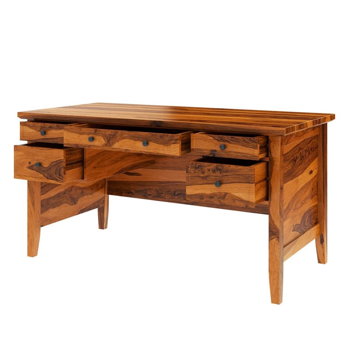 Rukmaajeee Solid Sheesham Wood Study Table | Laptop, Computer &