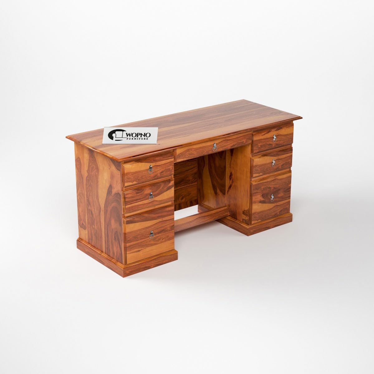 Rukmaajee Furniture Solid Sheesham Wooden Study Table & Desk with