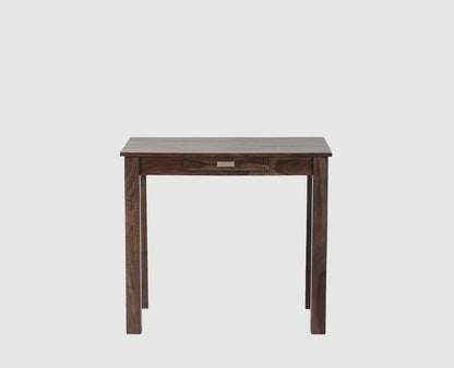 Rukmaajeee Sheesham Wood One Drawer Study Table | Wooden Laptop &