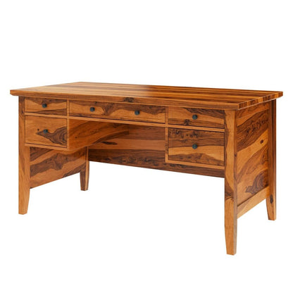 Rukmaajeee Solid Sheesham Wood Study Table | Laptop, Computer &