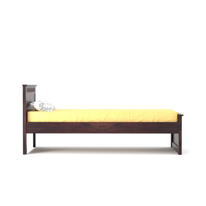 Rukmaajee Solid Sheesham Wood Single Bed for Your Home Sheesham Wood