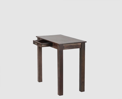 Rukmaajeee Sheesham Wood One Drawer Study Table | Wooden Laptop &