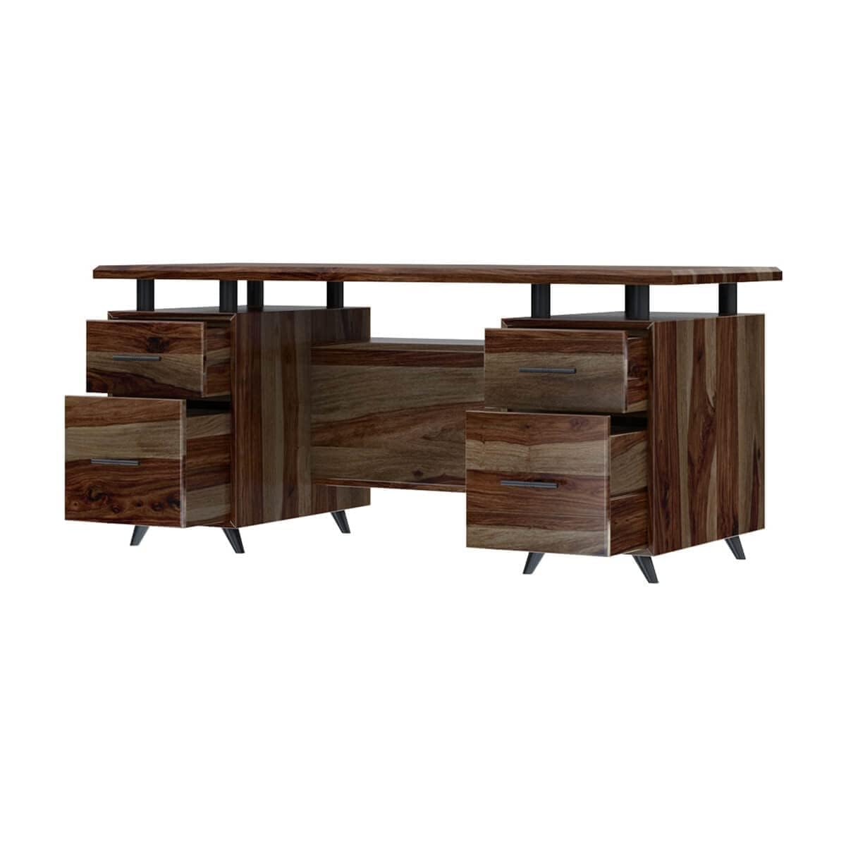 Rukmaajeee Solid Sheesham Wood Study Table | Laptop, Computer &