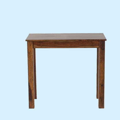 Rukmaajee Solid Sheesham Wood Study Table | Wooden Laptop Desk &