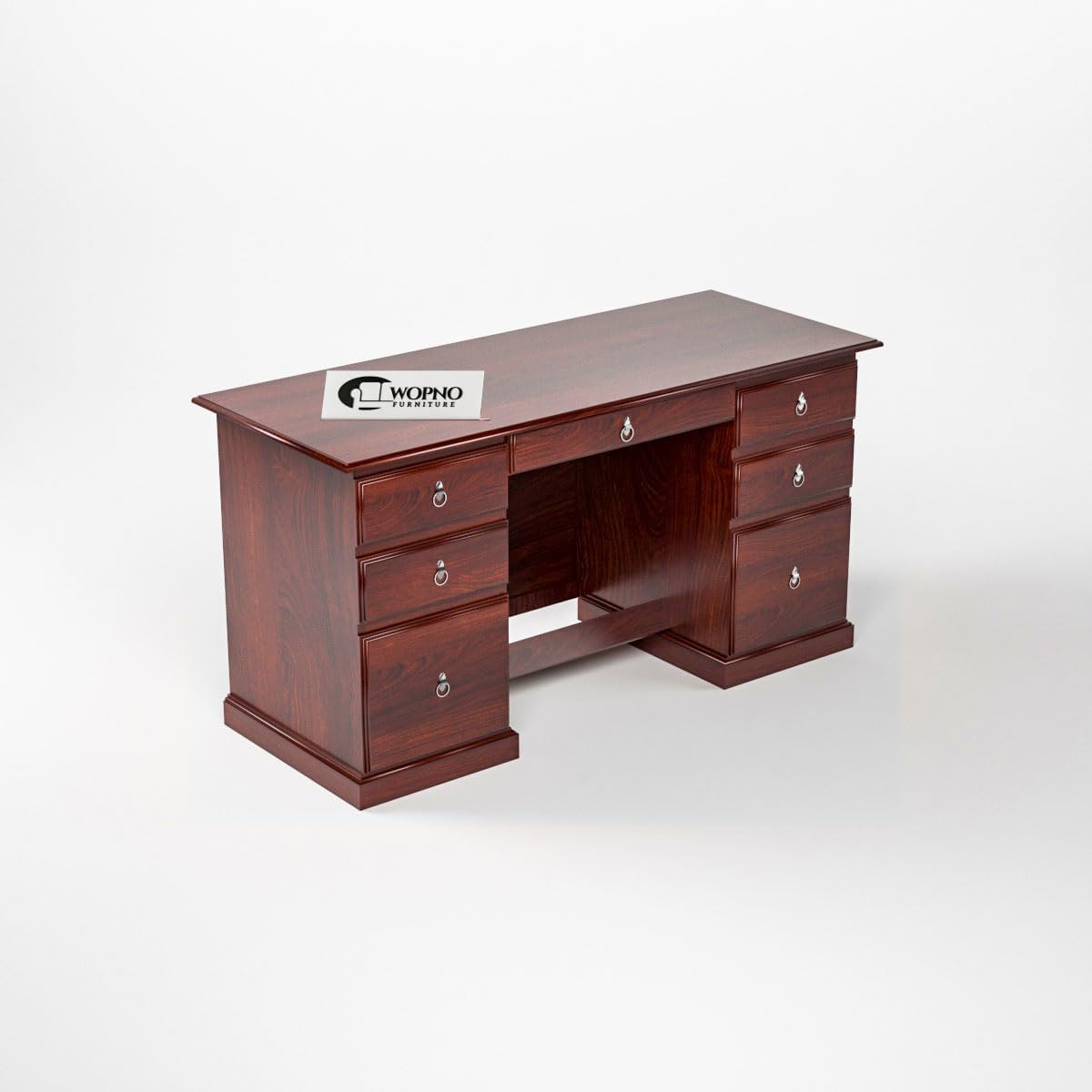 Rukmaajee Furniture Solid Sheesham Wooden Study Table & Desk with