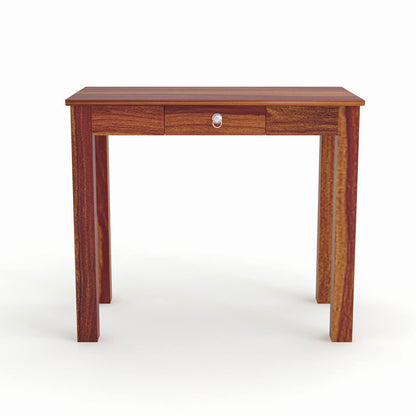 Rukmaajeee Solid Sheesham Wood Writing Desk | Mid-Century Modern Study