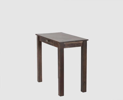 Rukmaajeee Sheesham Wood One Drawer Study Table | Wooden Laptop &