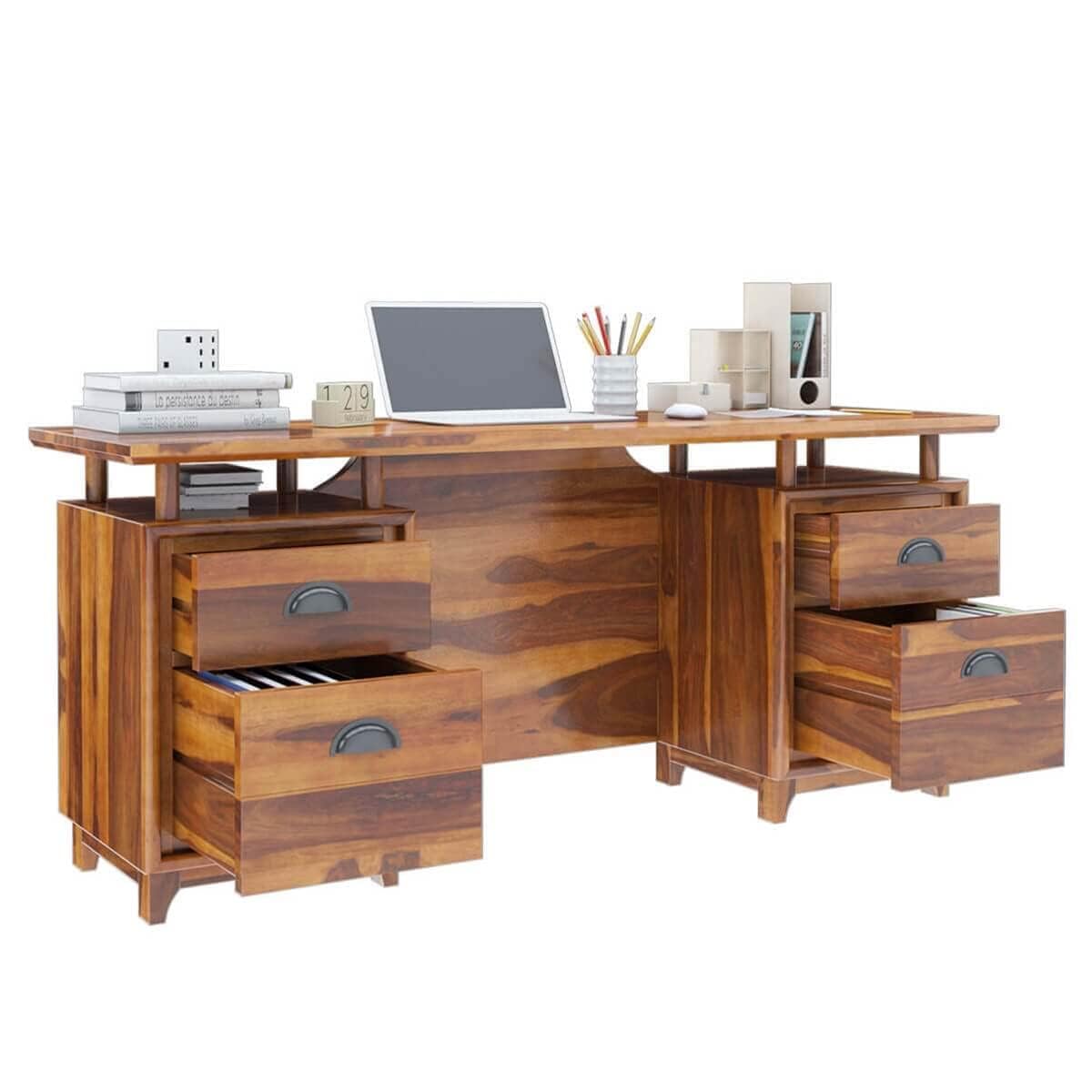 Rukmaajeee Solid Sheesham Wood Study Table | Laptop, Computer &