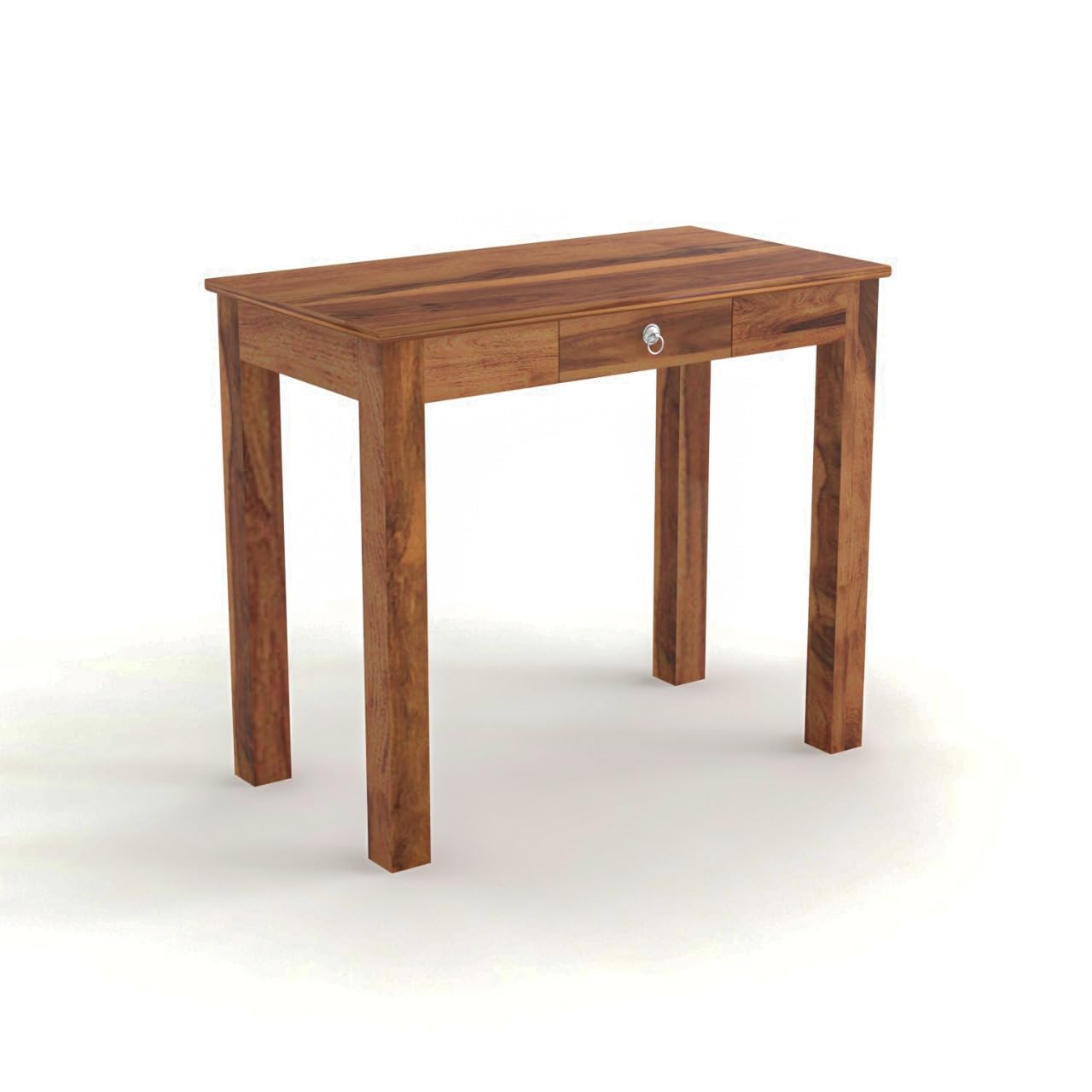 Rukmaajee Solid Sheesham Wood Study Table | Console Table with Drawer