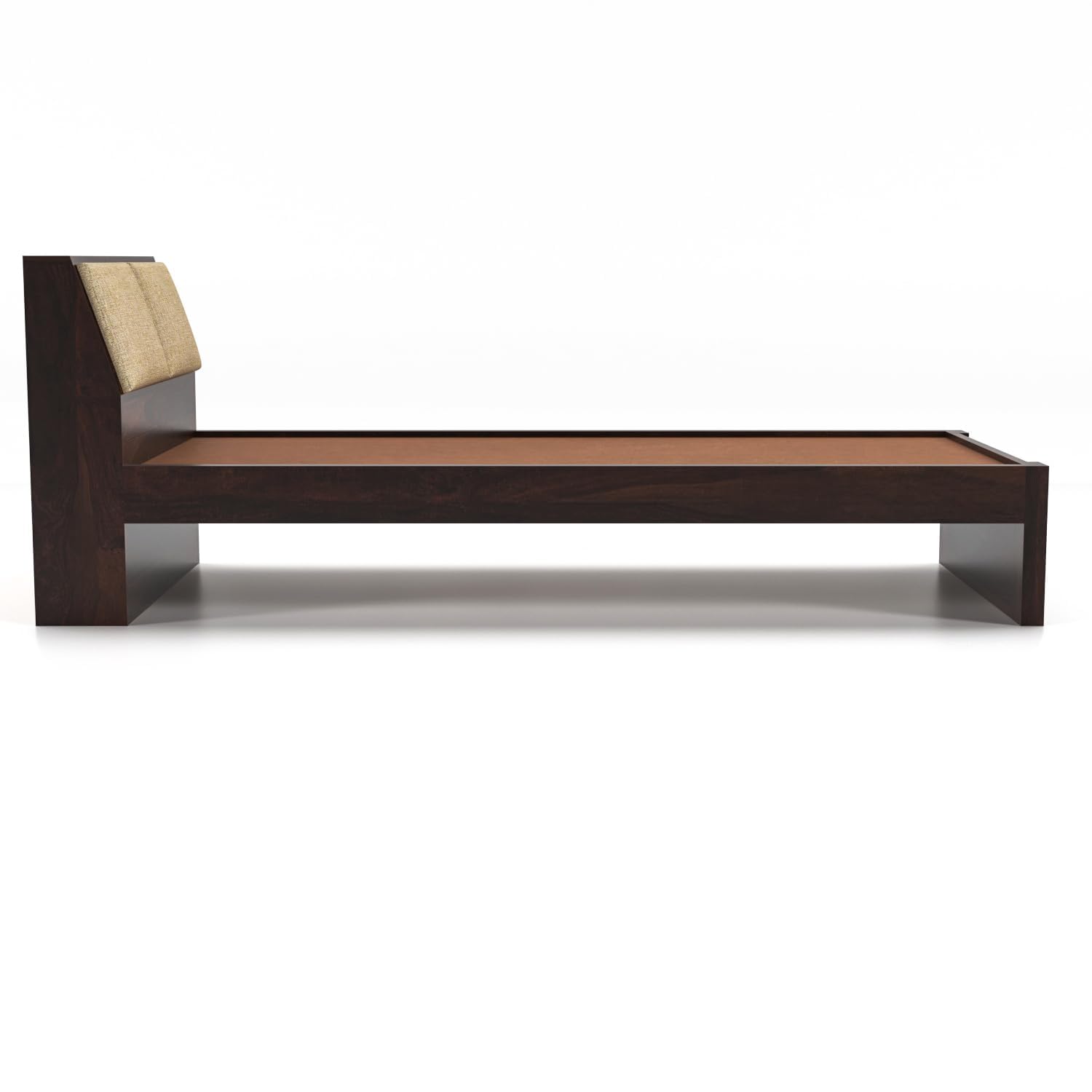 Rukmaajeee Solid Sheesham Wood Single Bed with 2 Drawers | Wooden Bed