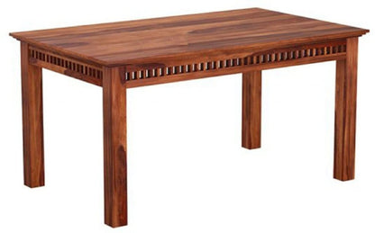 Rukmaajeee Sheesham Wood 6 Seater Dining Table Only for Dining Room