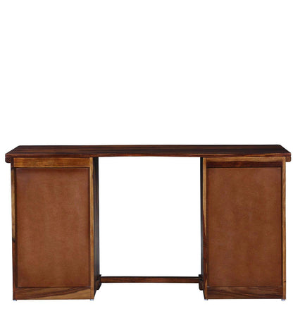 Rukmaajeee Solid Sheesham Wood Study Table | Wooden Laptop Desk &