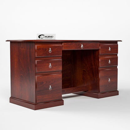 Rukmaajee Furniture Solid Sheesham Wooden Study Table & Desk with