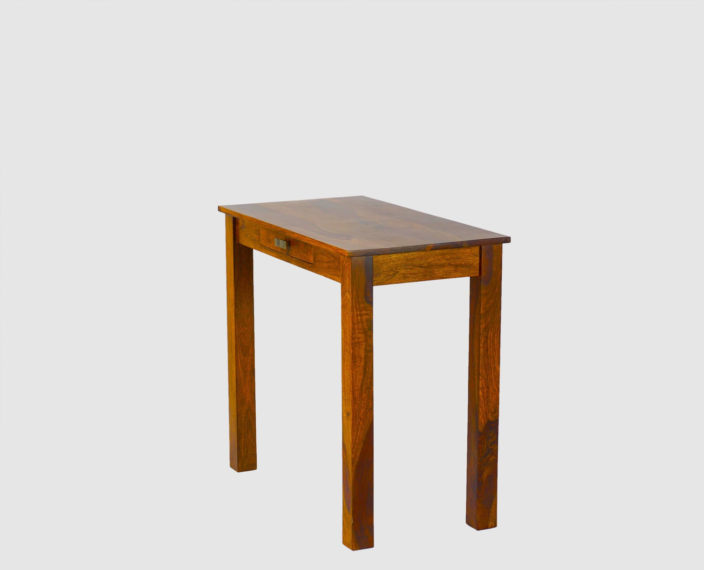 Rukmaajeee Sheesham Wood One Drawer Study Table | Wooden Laptop &