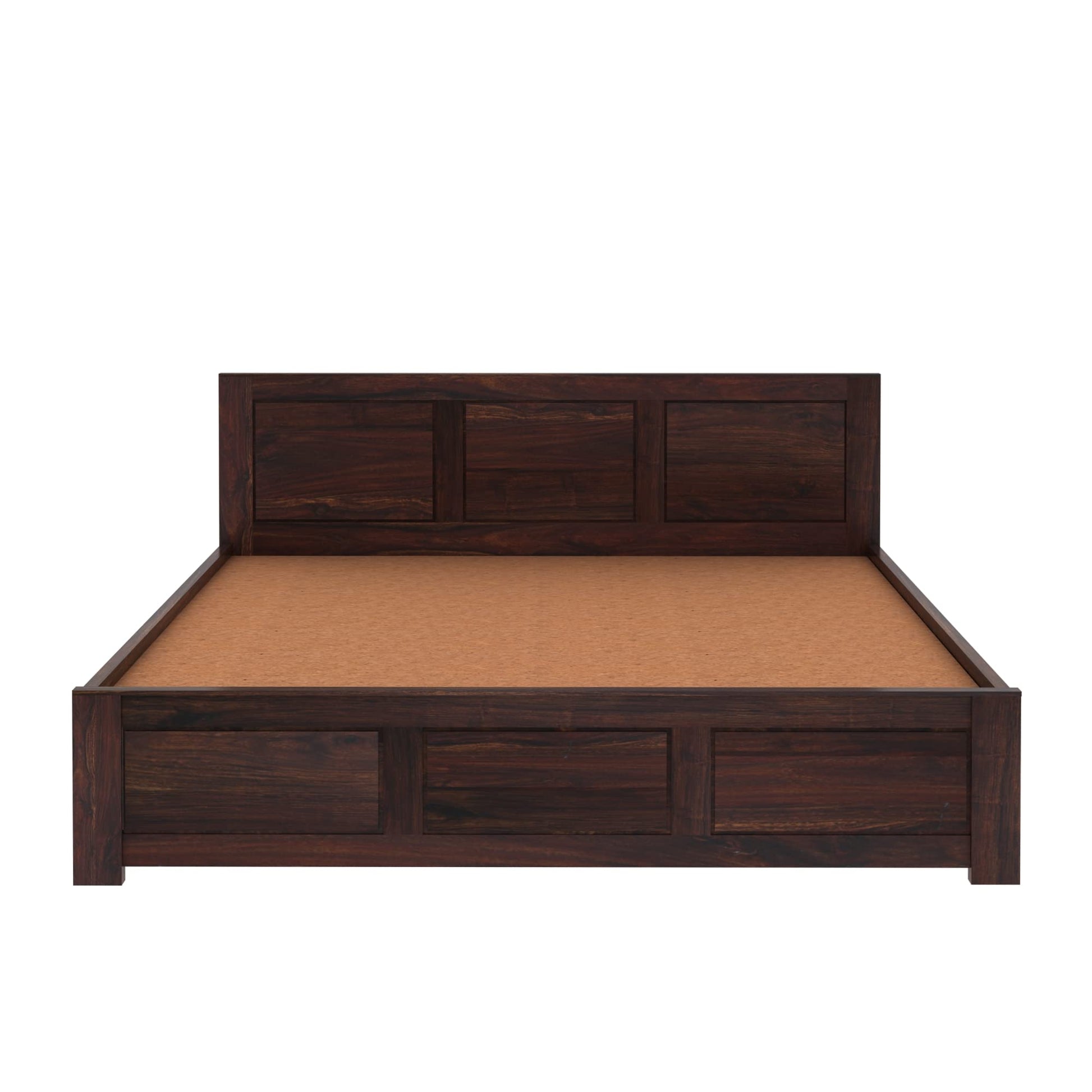 Rukmaajeee Solid Sheesham Wood Bed | Wooden Double Cot Palang for