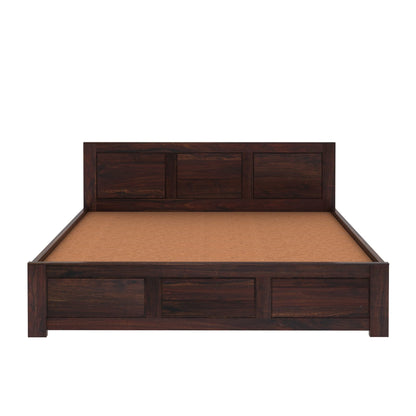 Rukmaajeee Solid Sheesham Wood Bed | Wooden Double Cot Palang for