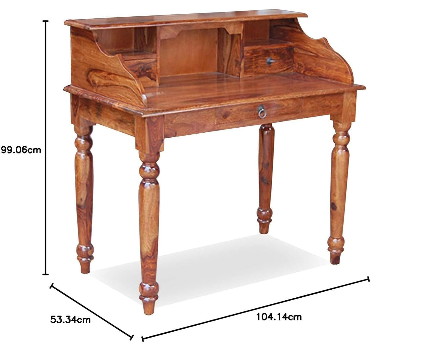 Rukmaajeee Solid Sheesham Wood Study Table | Laptop, Computer &