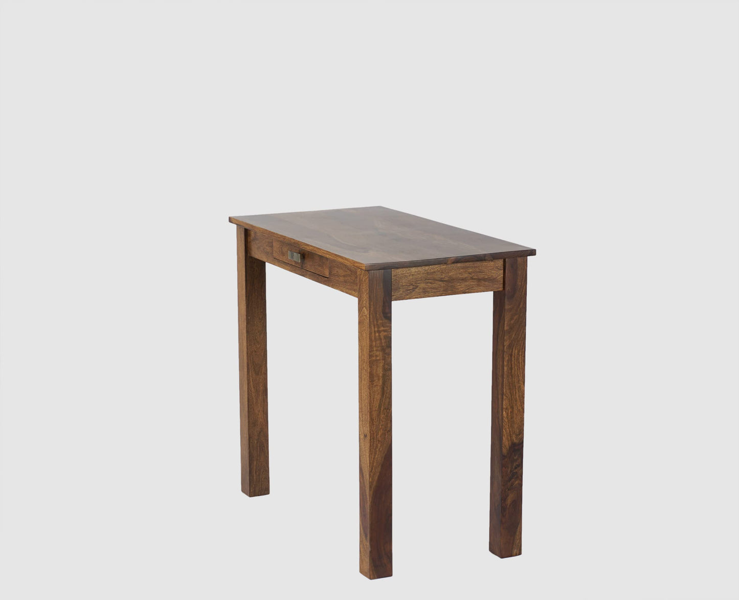 Rukmaajee Sheesham Wood One Drawer Study Table | Wooden Laptop &