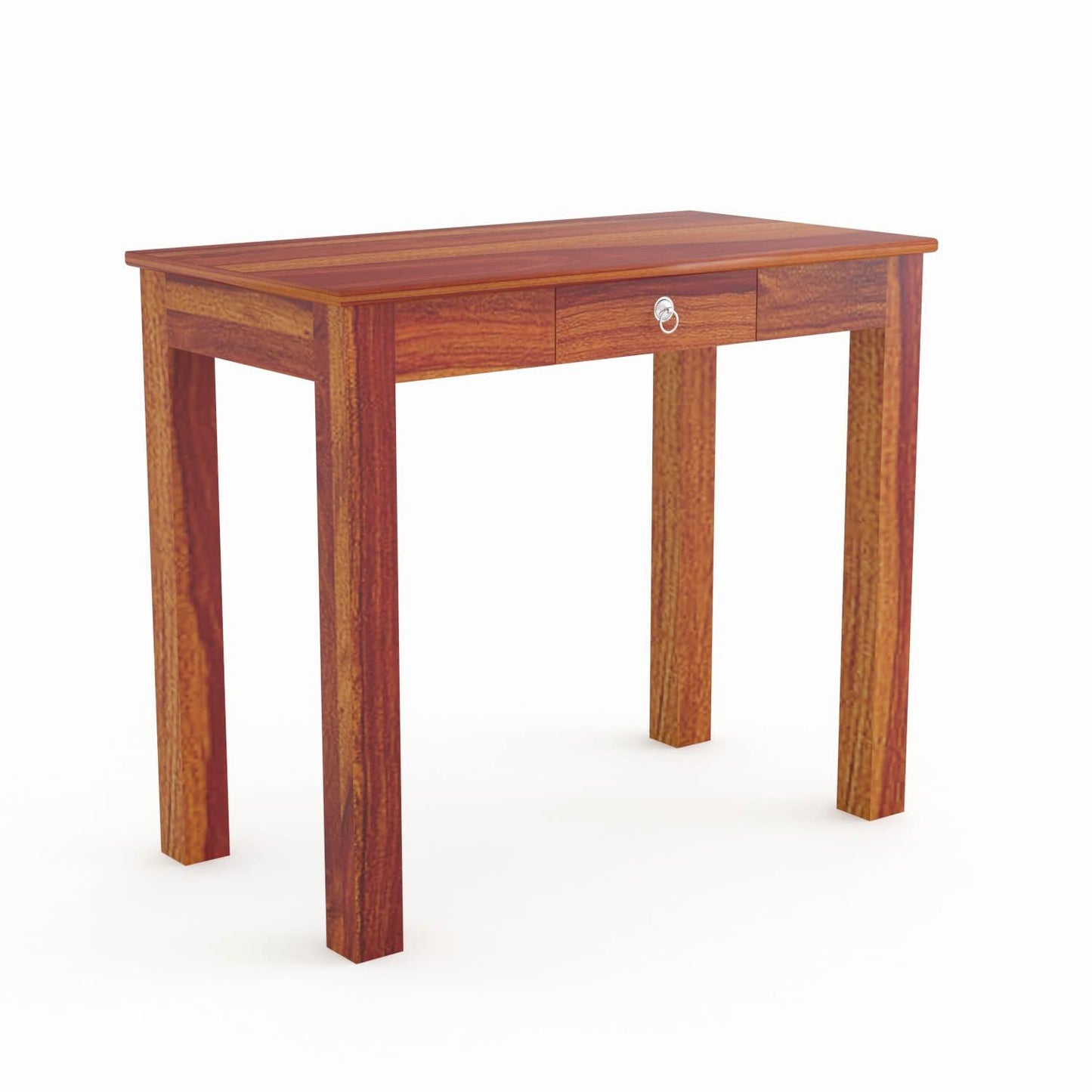 Rukmaajeee Solid Sheesham Wood Writing Desk | Mid-Century Modern Study