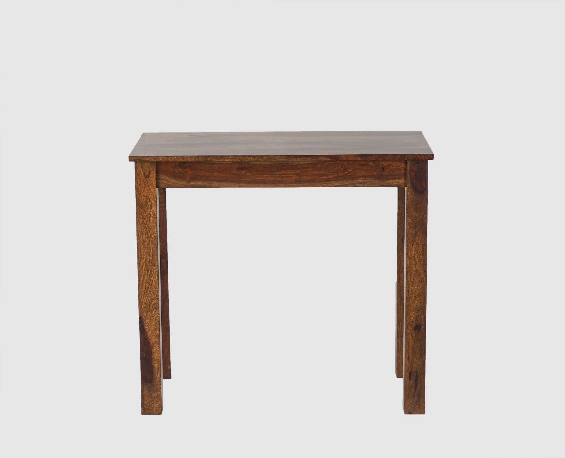 Rukmaajee Sheesham Wood One Drawer Study Table | Wooden Laptop &