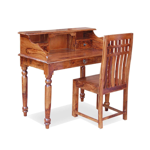 Rukmaajeee Solid Sheesham Wood Study Table | Laptop, Computer &