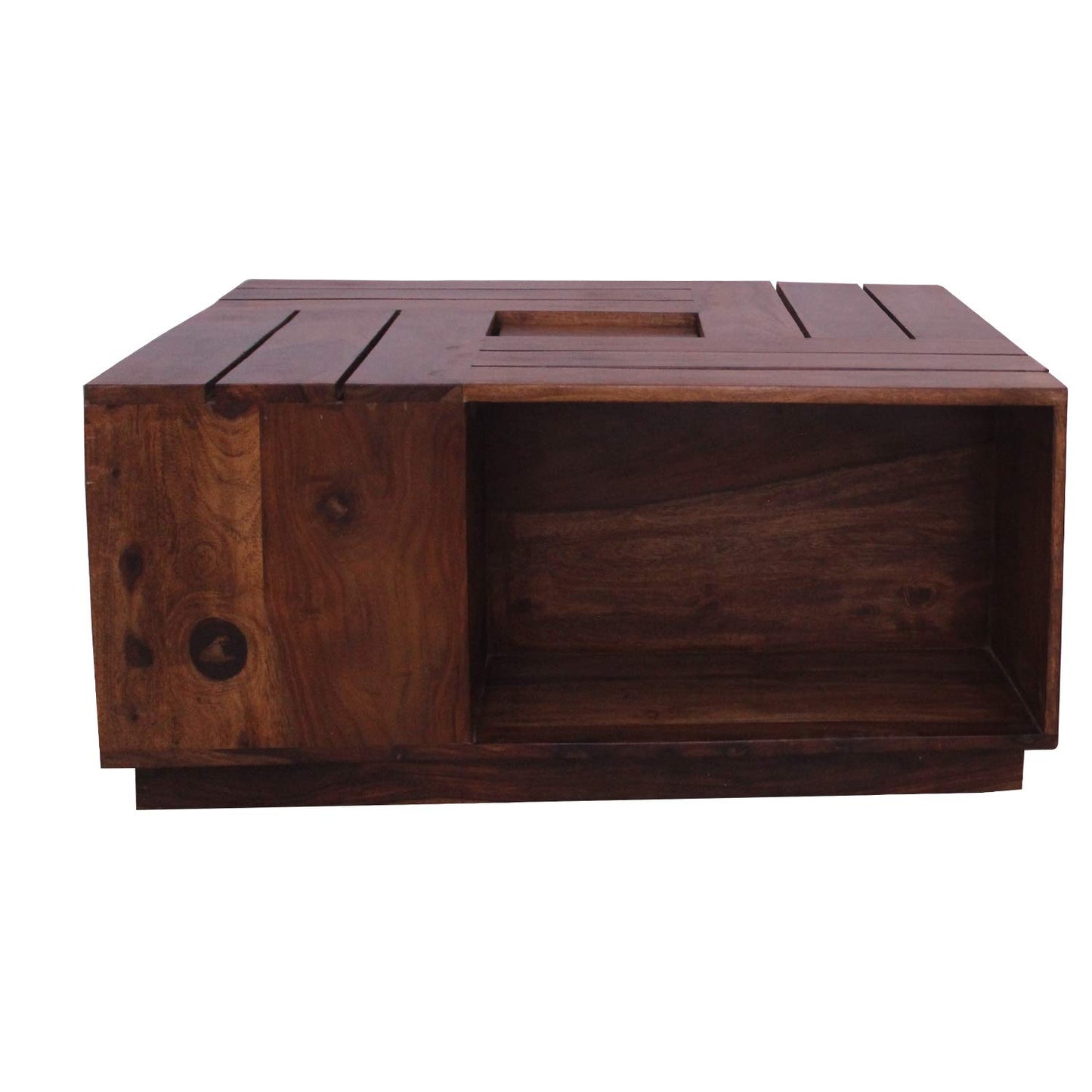 Rukmaajee Furniture Four Stool & Table Lineree Table in Natural Solid