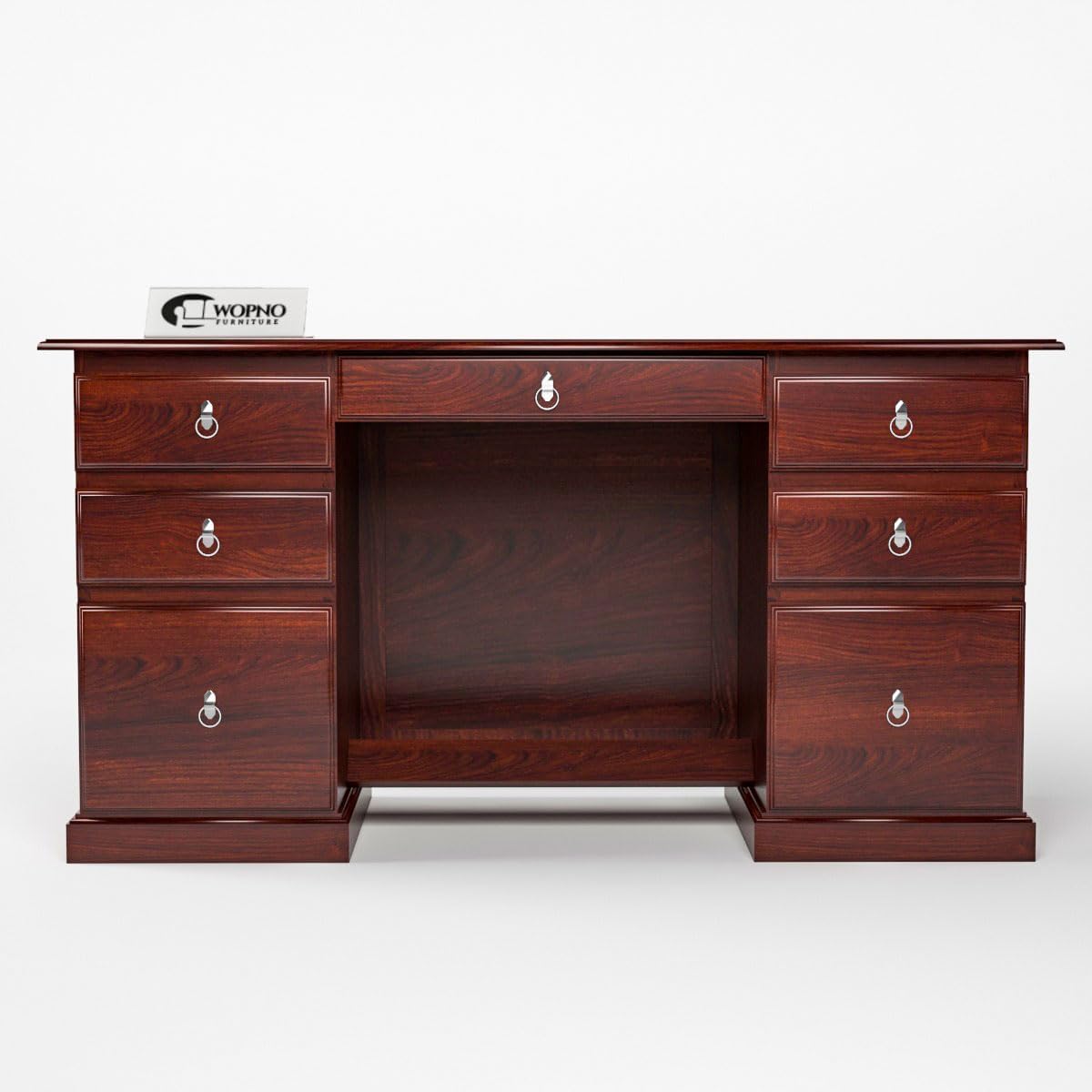 Rukmaajee Furniture Solid Sheesham Wooden Study Table & Desk with