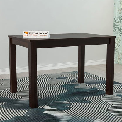 Rukmaajeee Sheesham Wood 4-Seater Dining Table | Multi-Purpose Solid