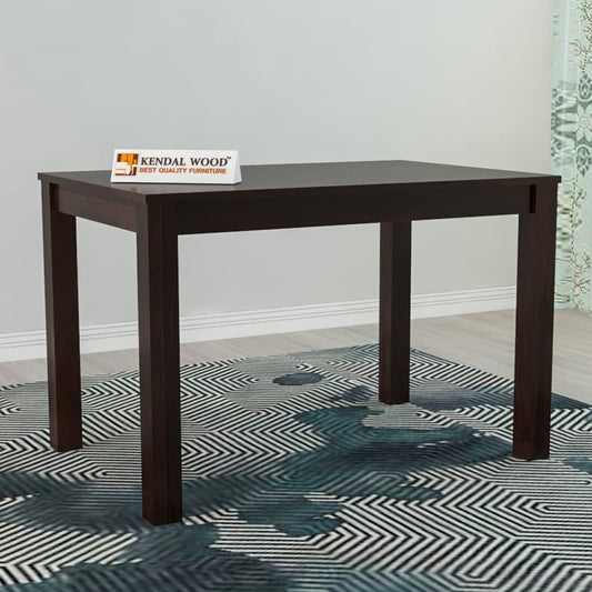 Rukmaajeee Sheesham Wood 4-Seater Dining Table | Multi-Purpose Solid