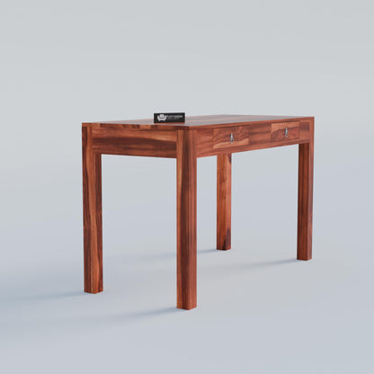 Rukmaajee sheesham Study Table, Computer Desk with 2 Drawers for
