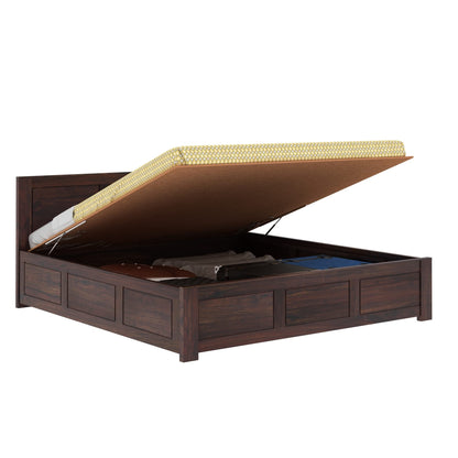 Rukmaajeee Solid Sheesham Wood Bed | Wooden Double Cot Palang for