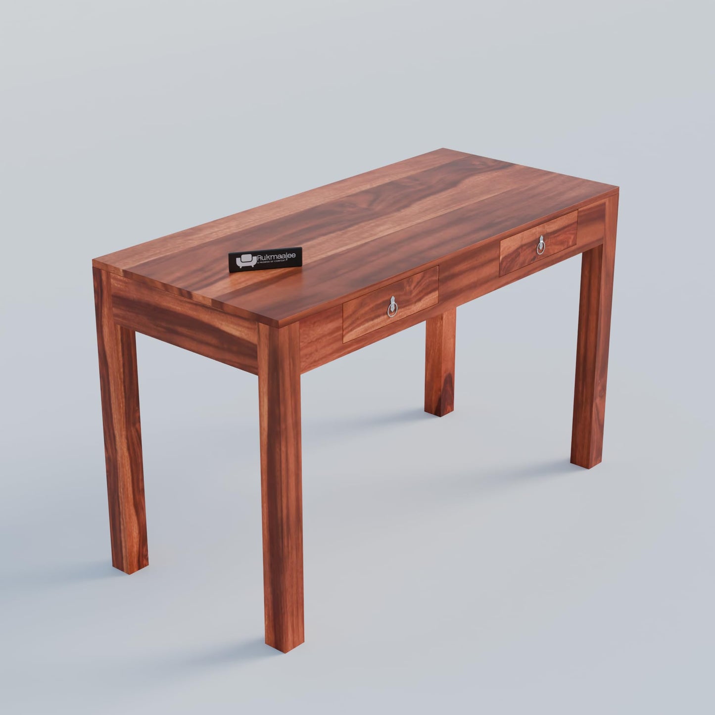 Rukmaajee sheesham Study Table, Computer Desk with 2 Drawers for