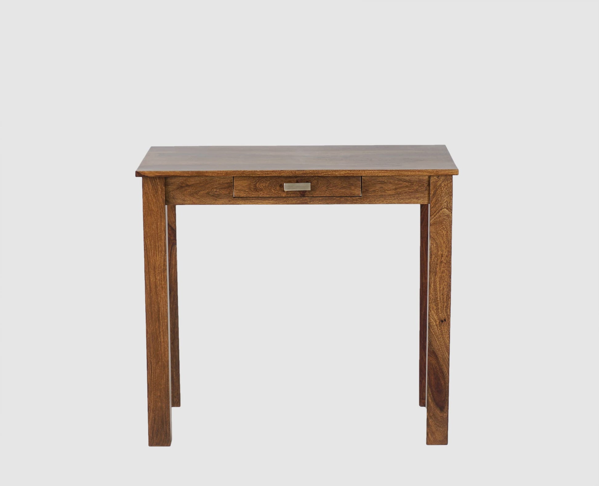 Rukmaajee Sheesham Wood One Drawer Study Table | Wooden Laptop &